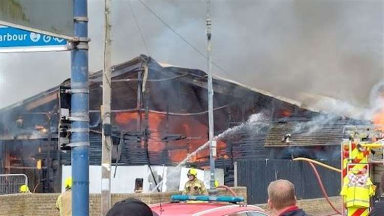 After a devastating fire at Whitstable Harbour we are reopening Wednesday 1st June