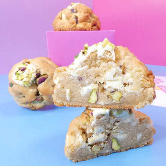 Pistachio White Chocolate NYC Cookie