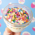 Load image into Gallery viewer, Jazzie White Chocolate Sprinkle Dip