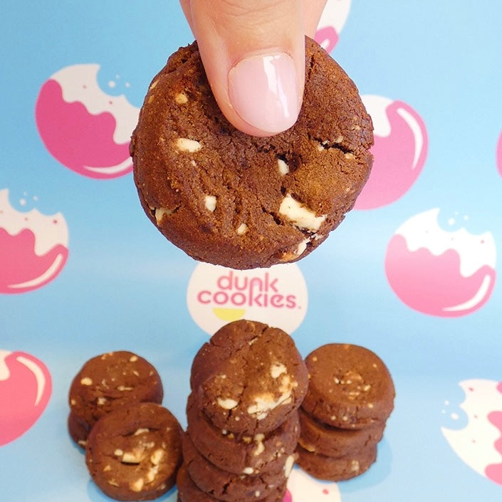 Double Chocolate Dunking Cookies (Baby Bag)