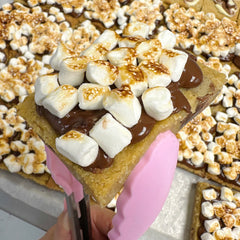 S'mores Cookie Slice