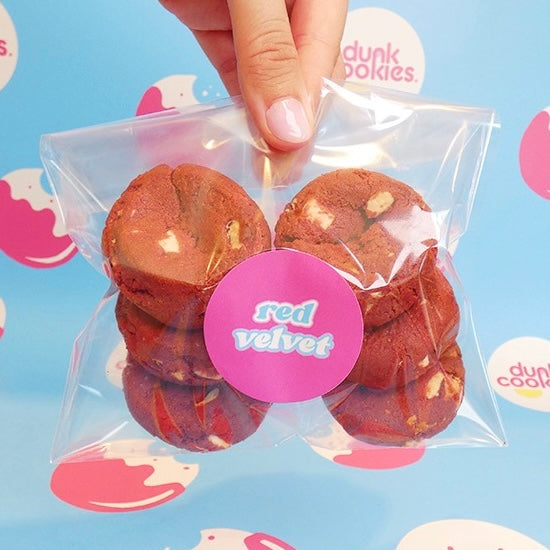 Red Velvet Dunking Cookies (Baby Bag)