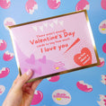 Load image into Gallery viewer, Love Letter Cookie Card (Choose your flavour)
