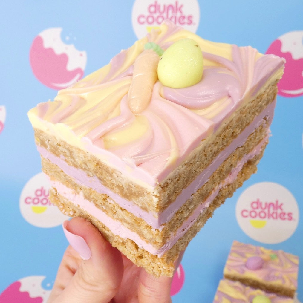 The (Not So Mini) Egg Pretty Pastel Vanilla Cookie Stack