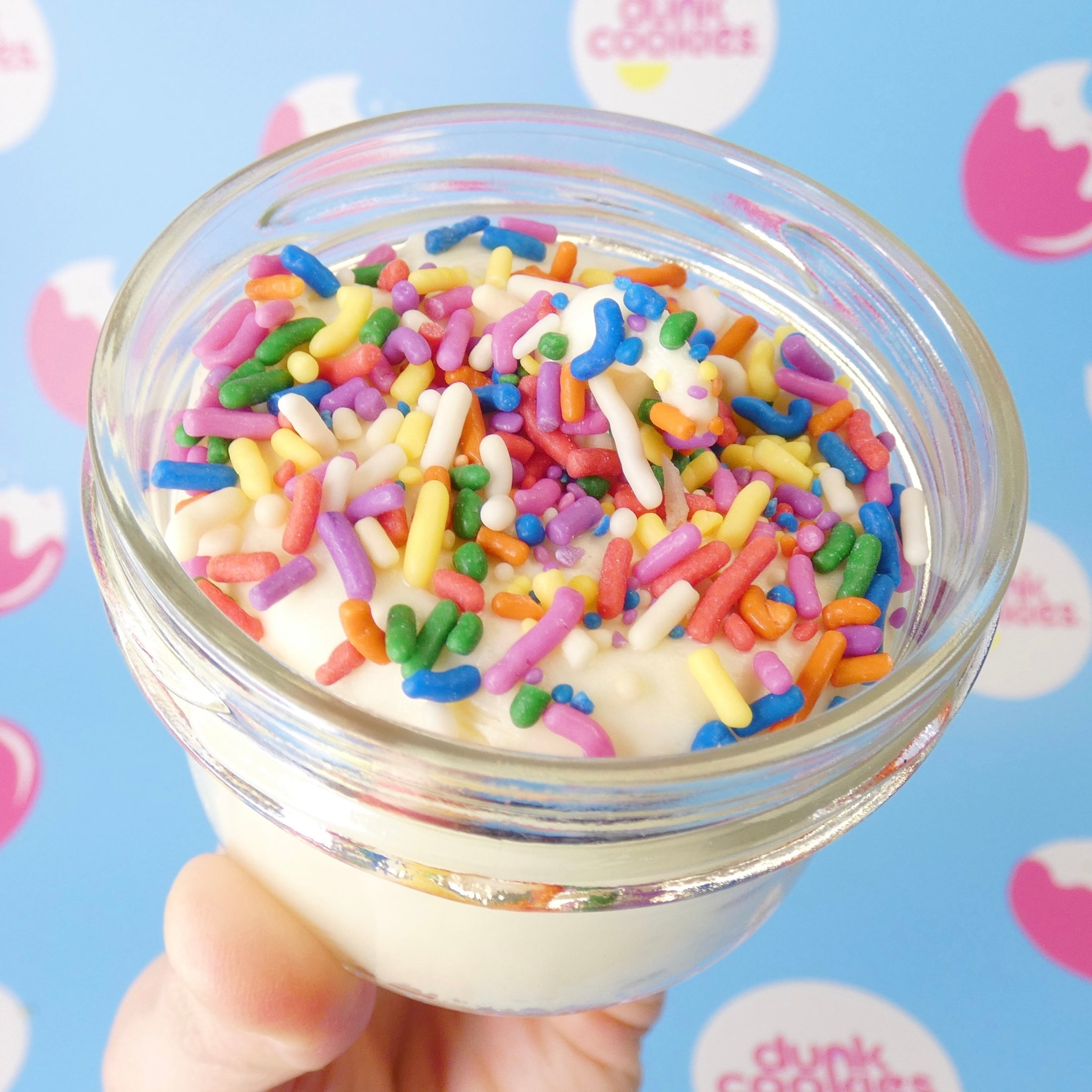 Jazzie White Chocolate Sprinkle Dip