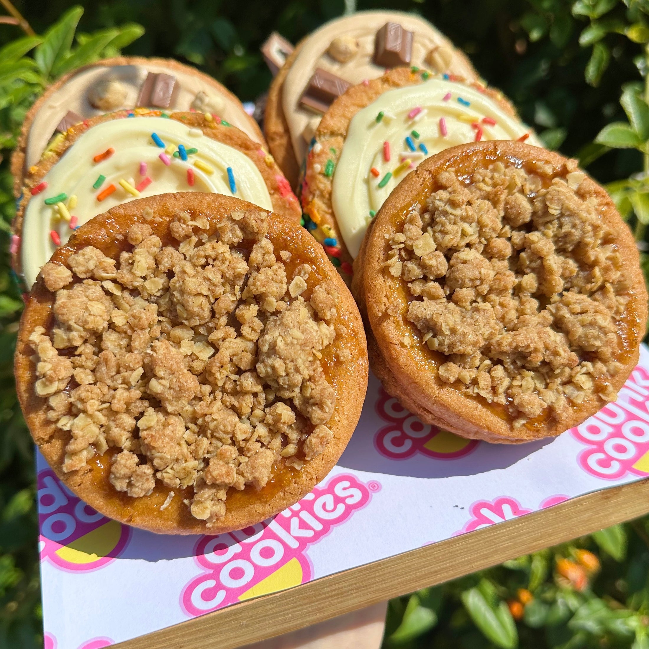 Peachy Keen Decadunk Cookie