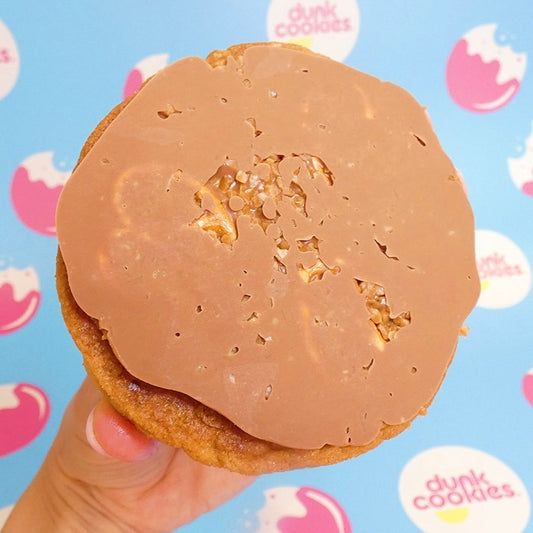 Pretzel Caramel Bottom Bakery Cookie