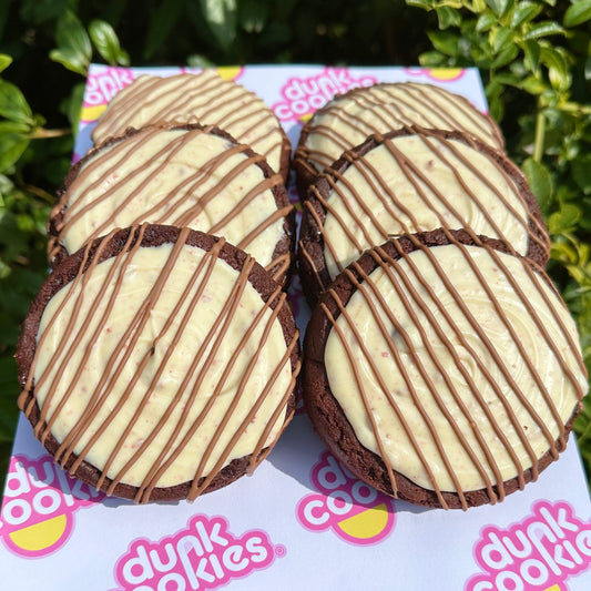 Chocolate Covered Strawberry Decadunk Cookie