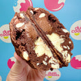 Load image into Gallery viewer, Triple Chocolate Stuffed NYC Cookie
