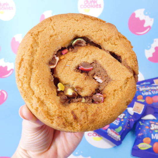 Smarties Mini Egg Milk Chocolate Swirl Cookie