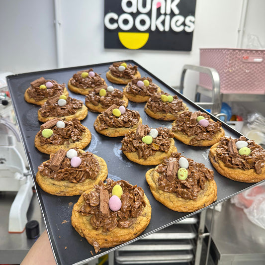 Cornflake Mini Egg Nest Chocolate Chip Bakery Cookie