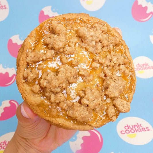 Peach Cobbler Crumble Cookie