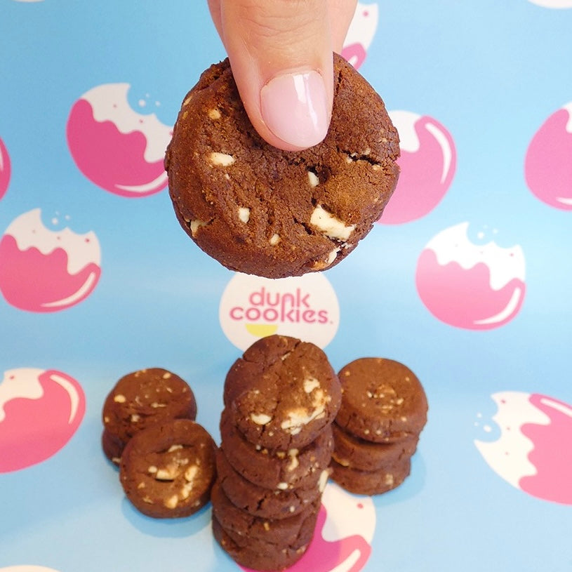 Double Chocolate Dunking Cookies (Baby Bag)