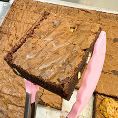 White Chocolate Chip Best Brownie Slice