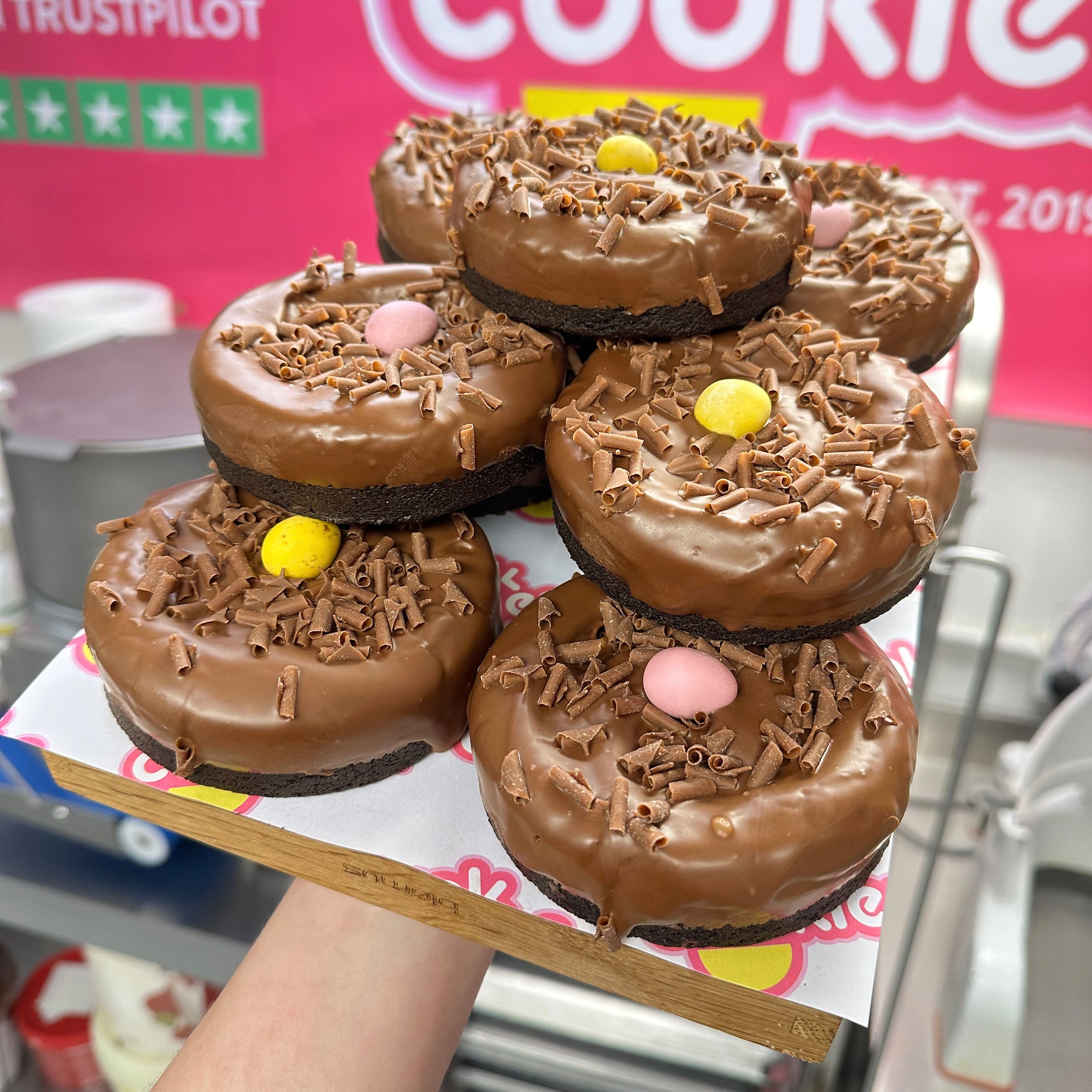 The (Not So Mini) Egg Swirl Cookie 2.0