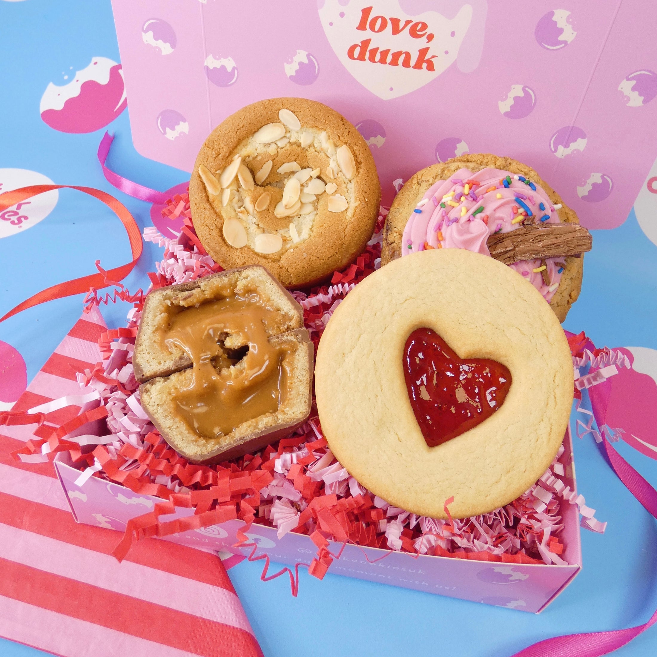 Valentine's Treats Gift Box (Choose your Bakes)